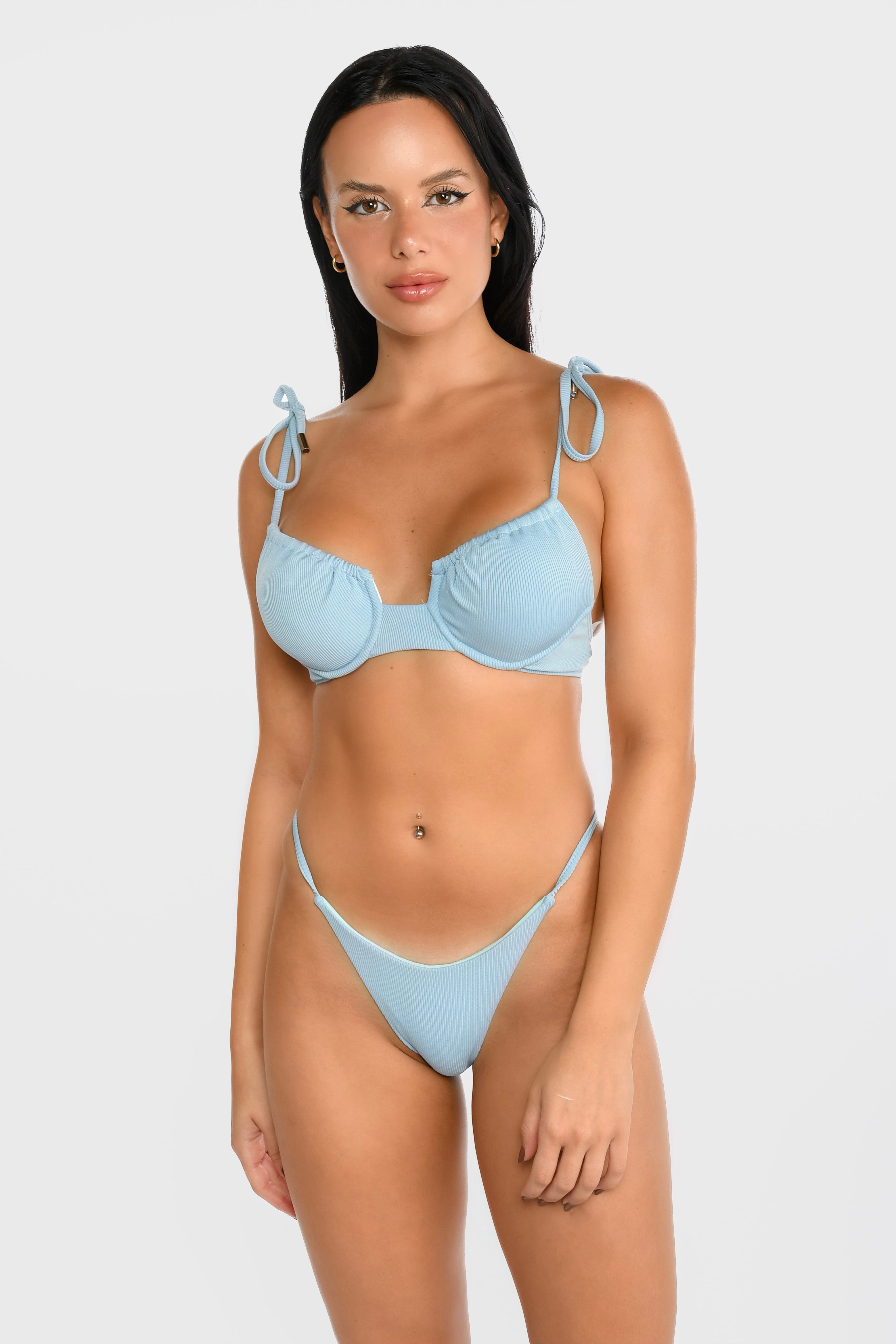 Baby Blue Bikini Set